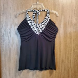 IZ Byer California V Neck Halter size Large